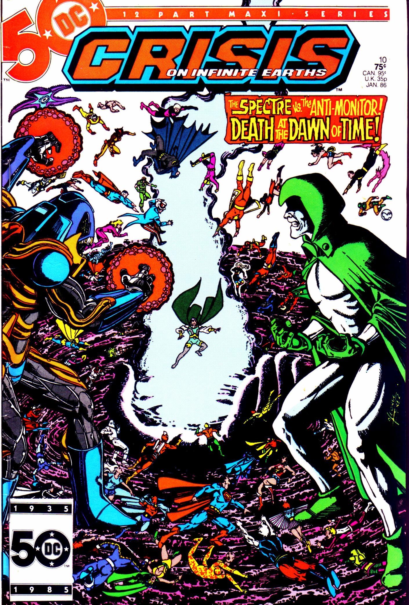 Read online Crisis on Infinite Earths (1985) comic -  Issue #10 - 1