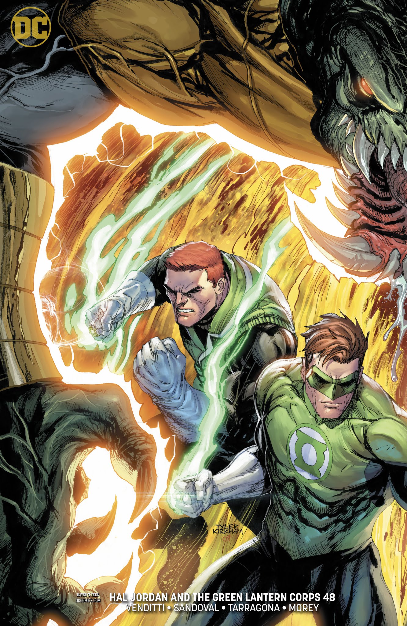 Read online Hal Jordan And The Green Lantern Corps comic -  Issue #48 - 3