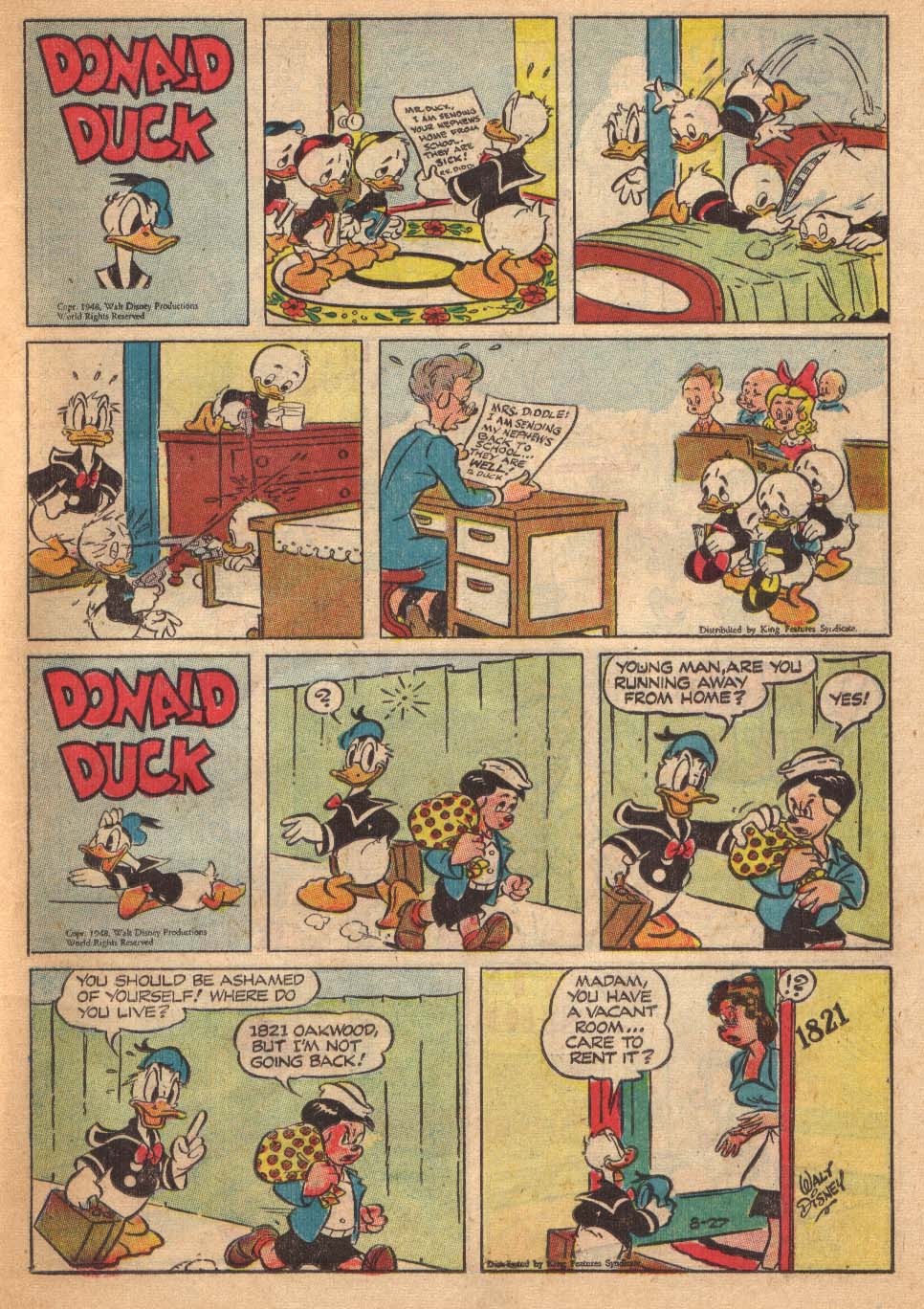 Read online Walt Disney's Comics and Stories comic -  Issue #134 - 31