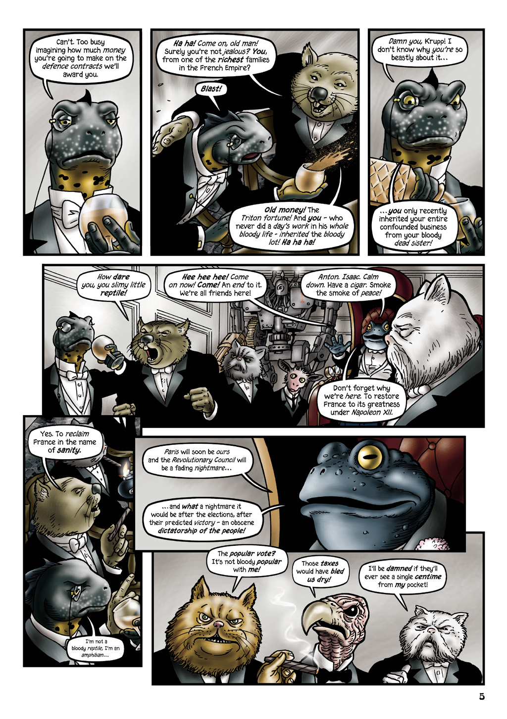 Read online Grandville Bête Noire comic -  Issue # TPB - 8