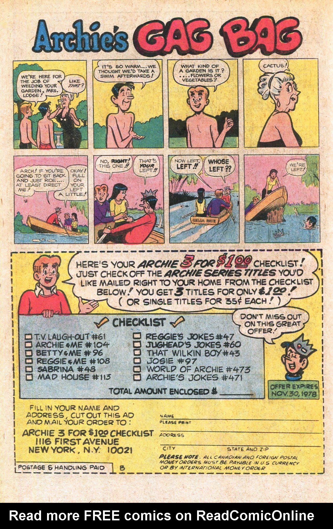 Read online Archie's Joke Book Magazine comic -  Issue #247 - 18