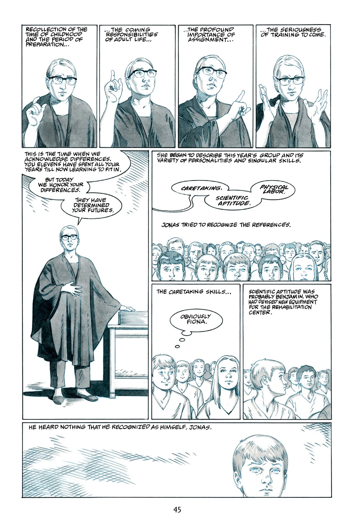 Read online The Giver comic -  Issue # TPB (Part 1) - 49