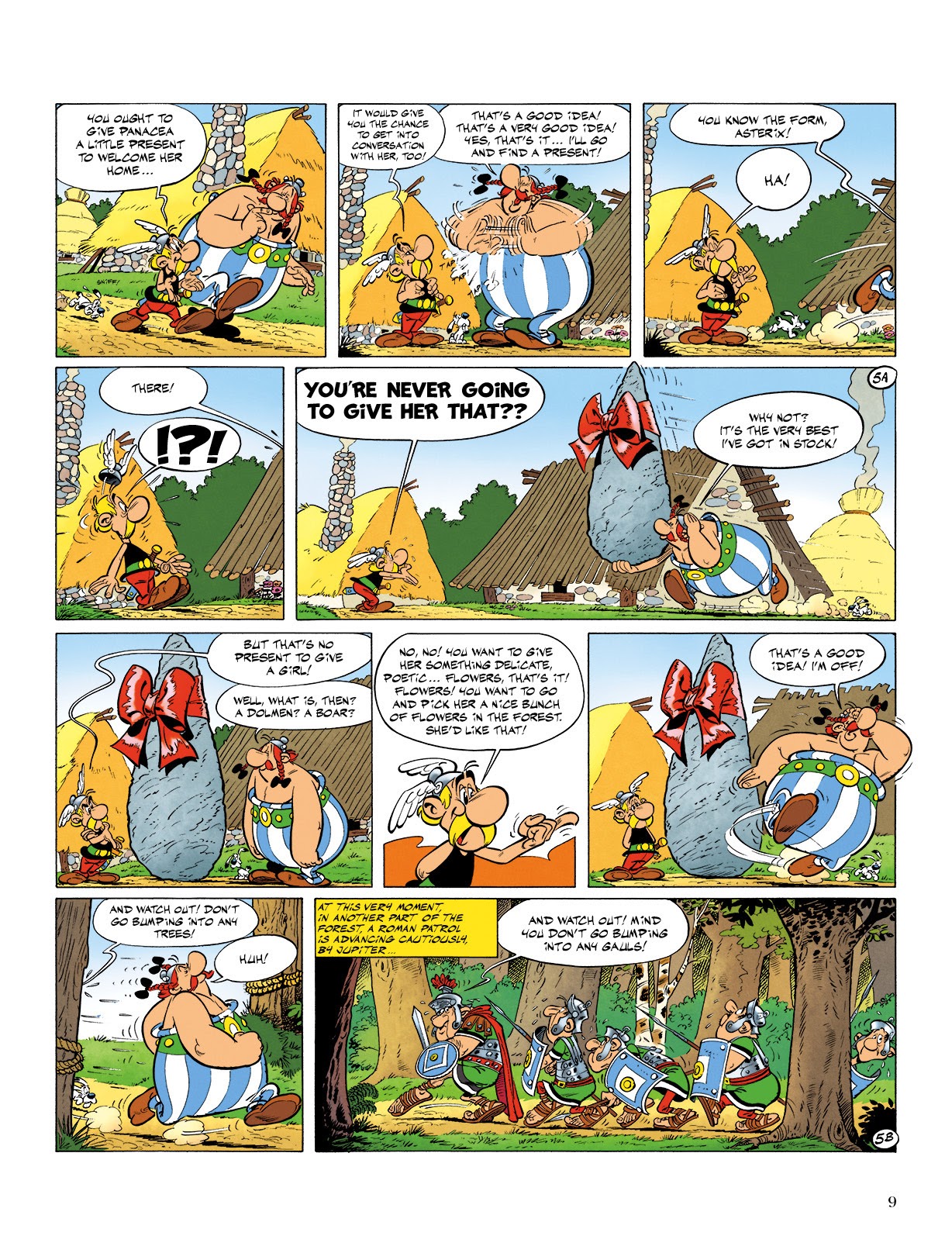 Read online Asterix comic -  Issue #10 - 10