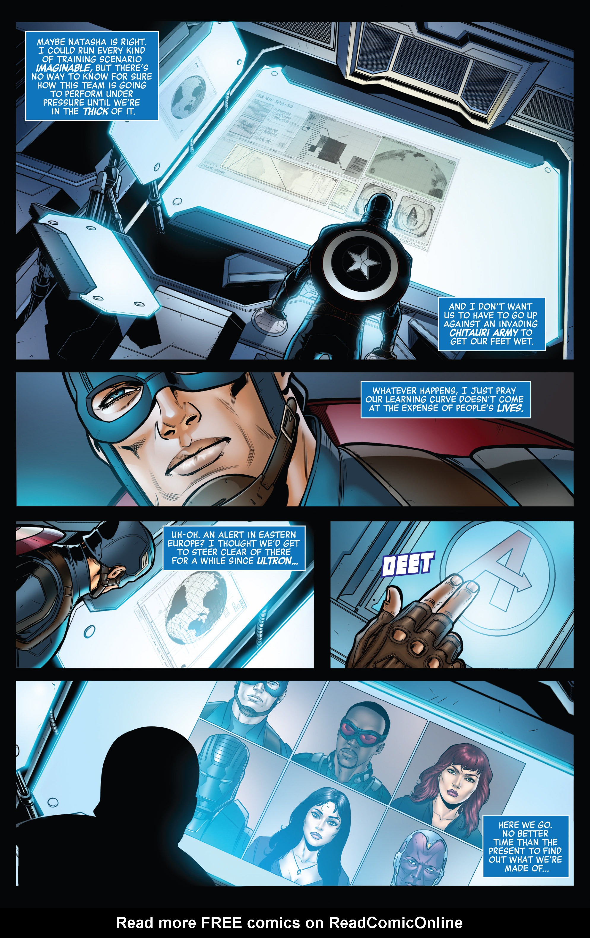 Read online Captain America: Road to War comic -  Issue # Full - 11