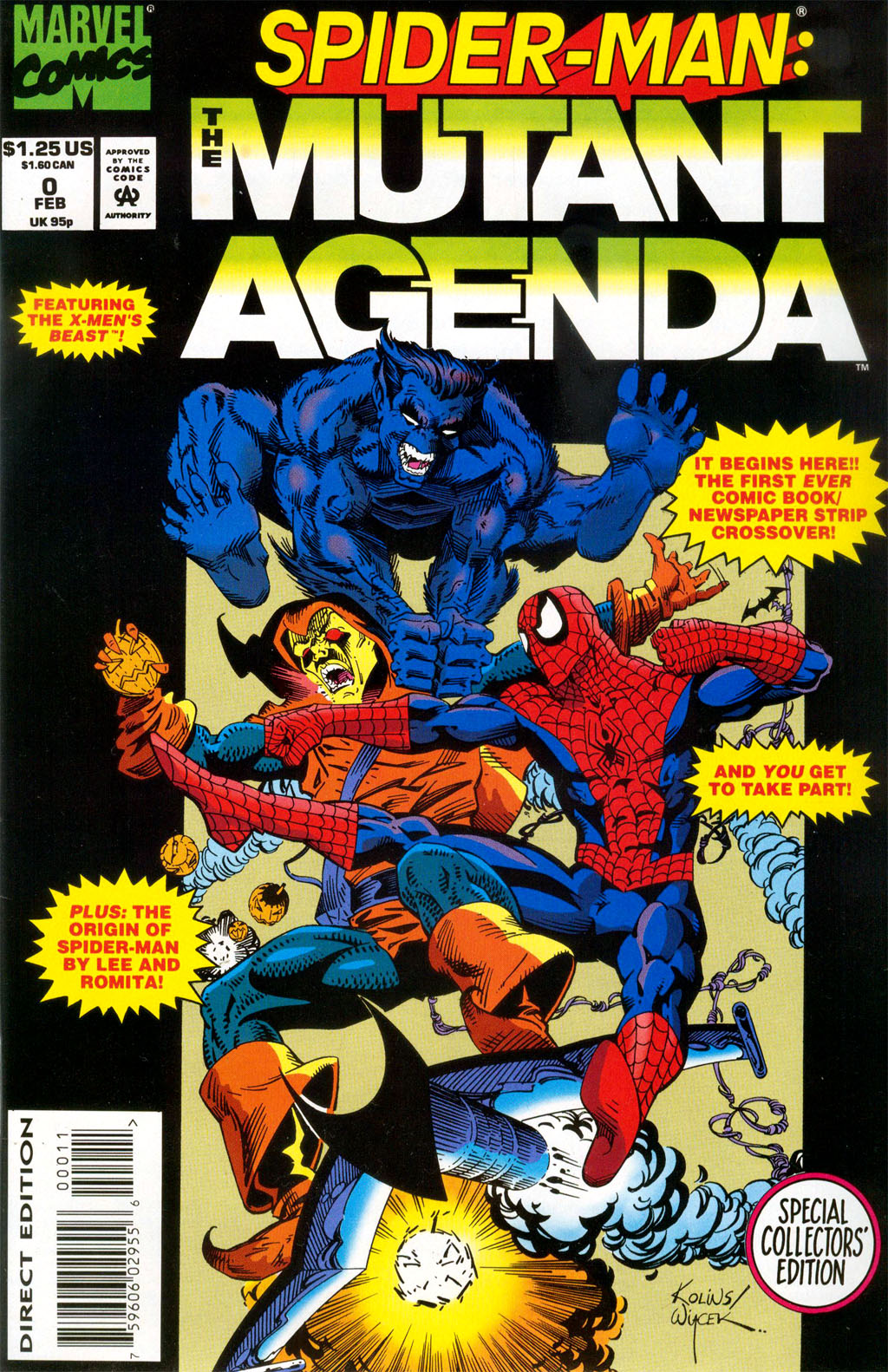 Read online Spider-Man: The Mutant Agenda comic -  Issue #0 - 1