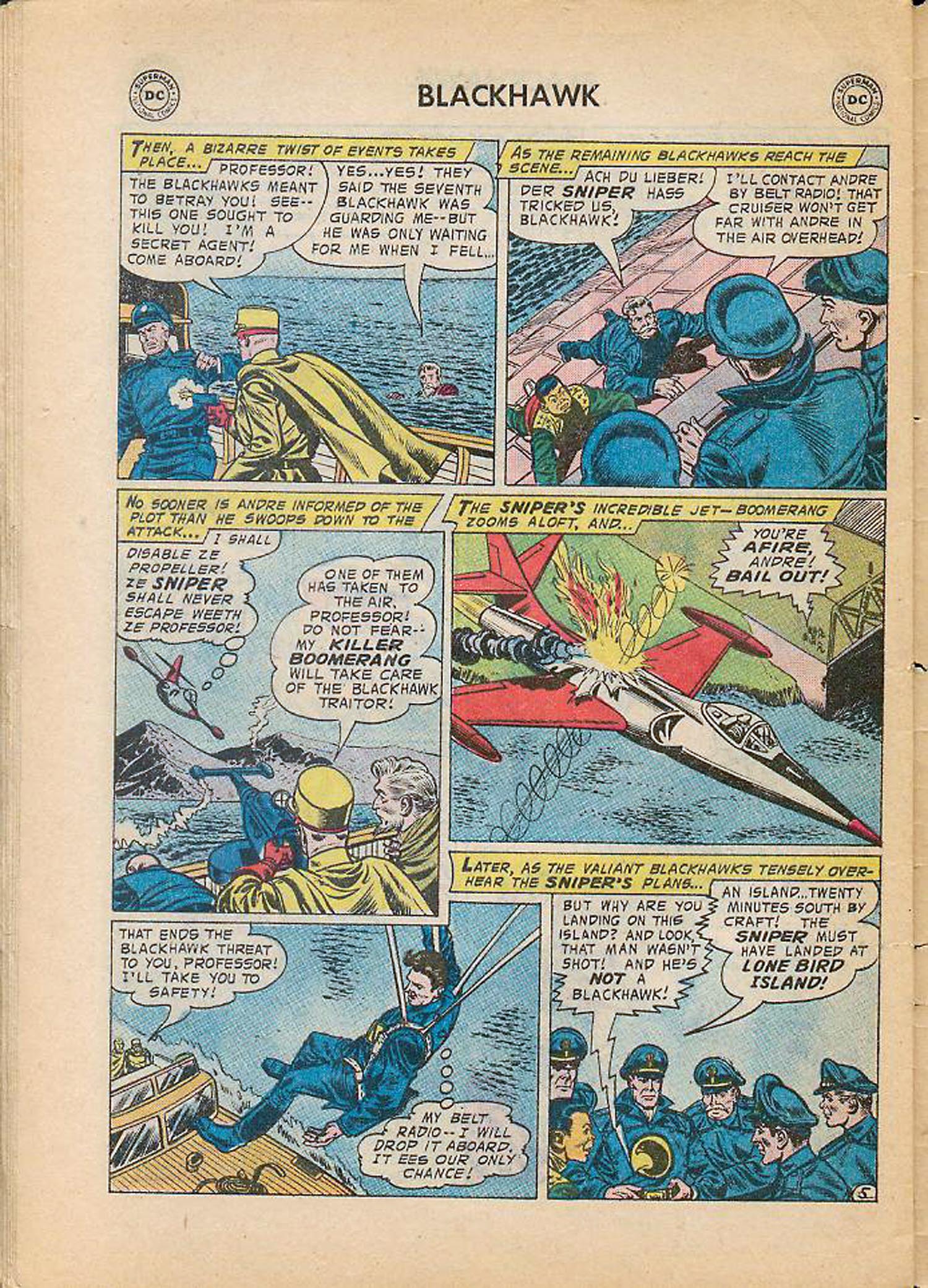 Read online Blackhawk (1957) comic -  Issue #118 - 29