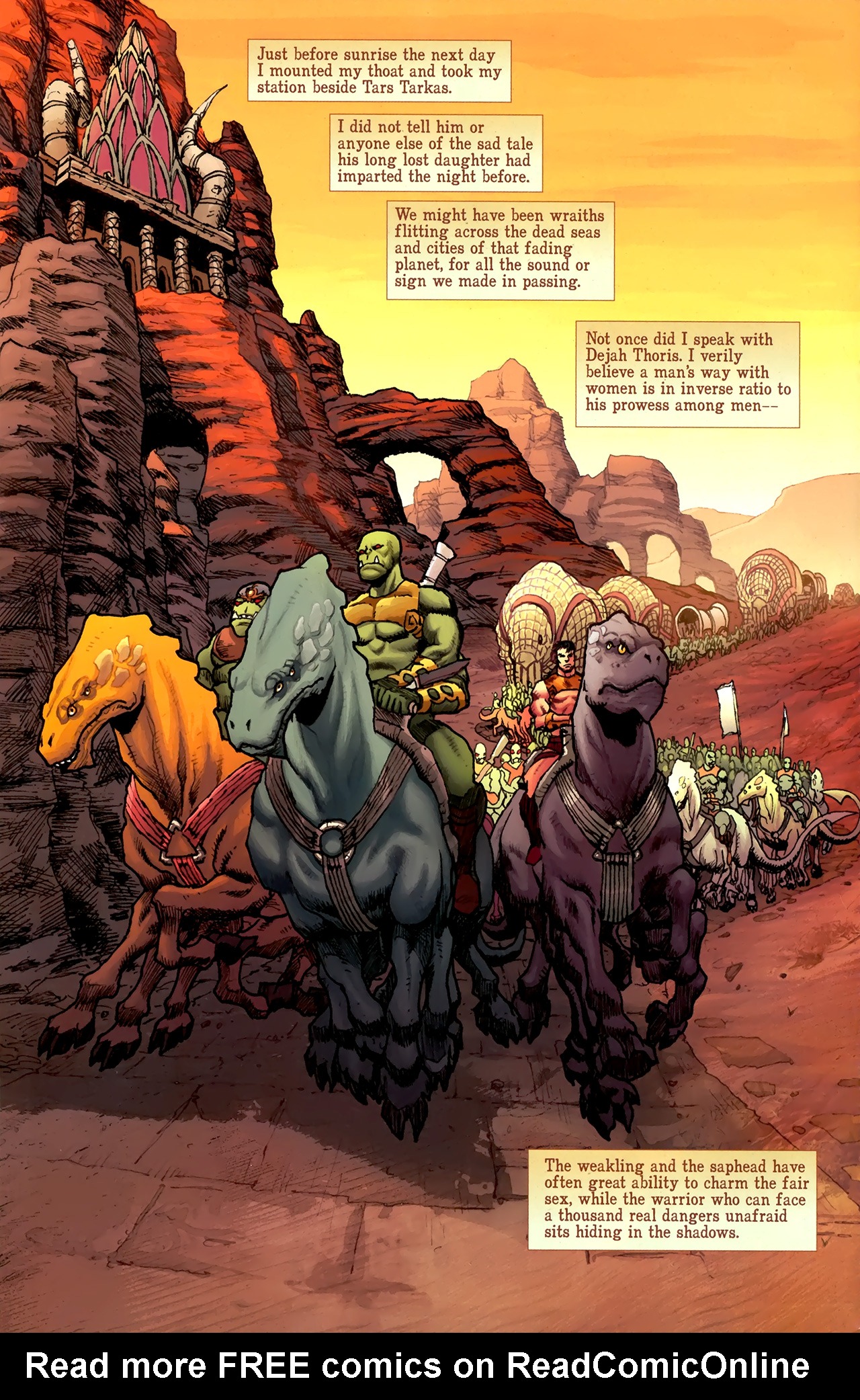 Read online Warlord of Mars comic -  Issue #6 - 9