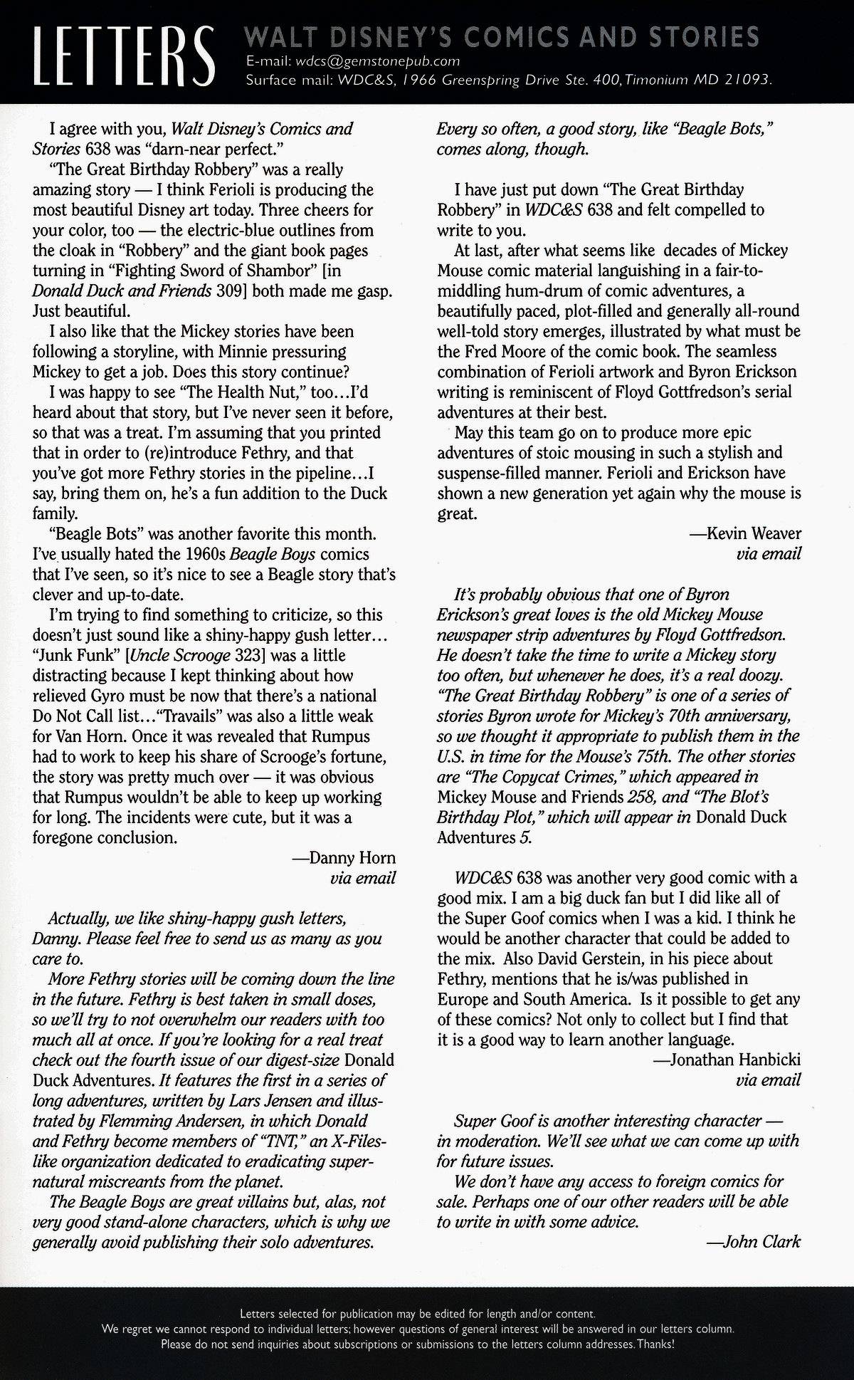 Read online Walt Disney's Comics and Stories comic -  Issue #642 - 67