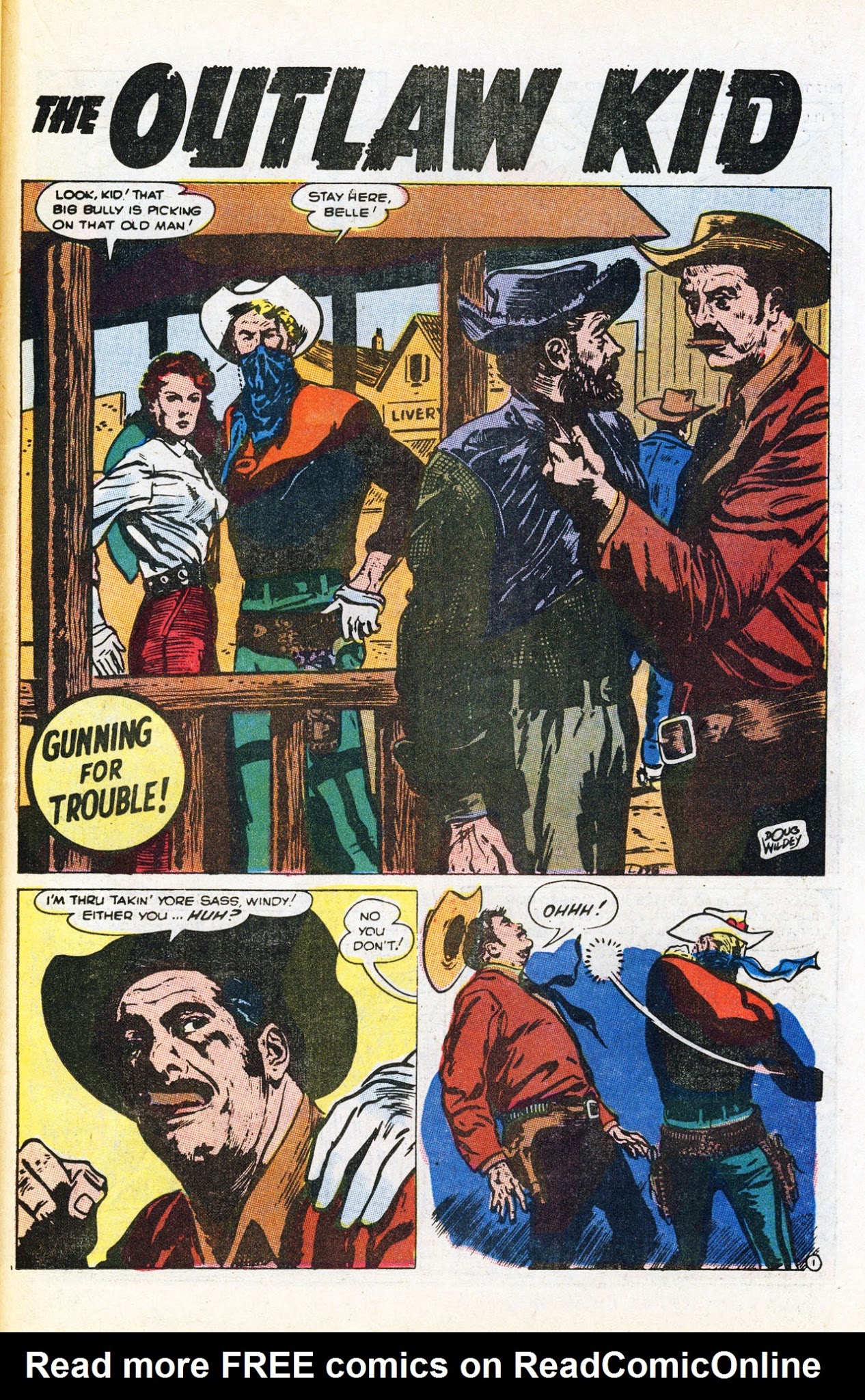 Read online The Outlaw Kid (1970) comic -  Issue #5 - 23