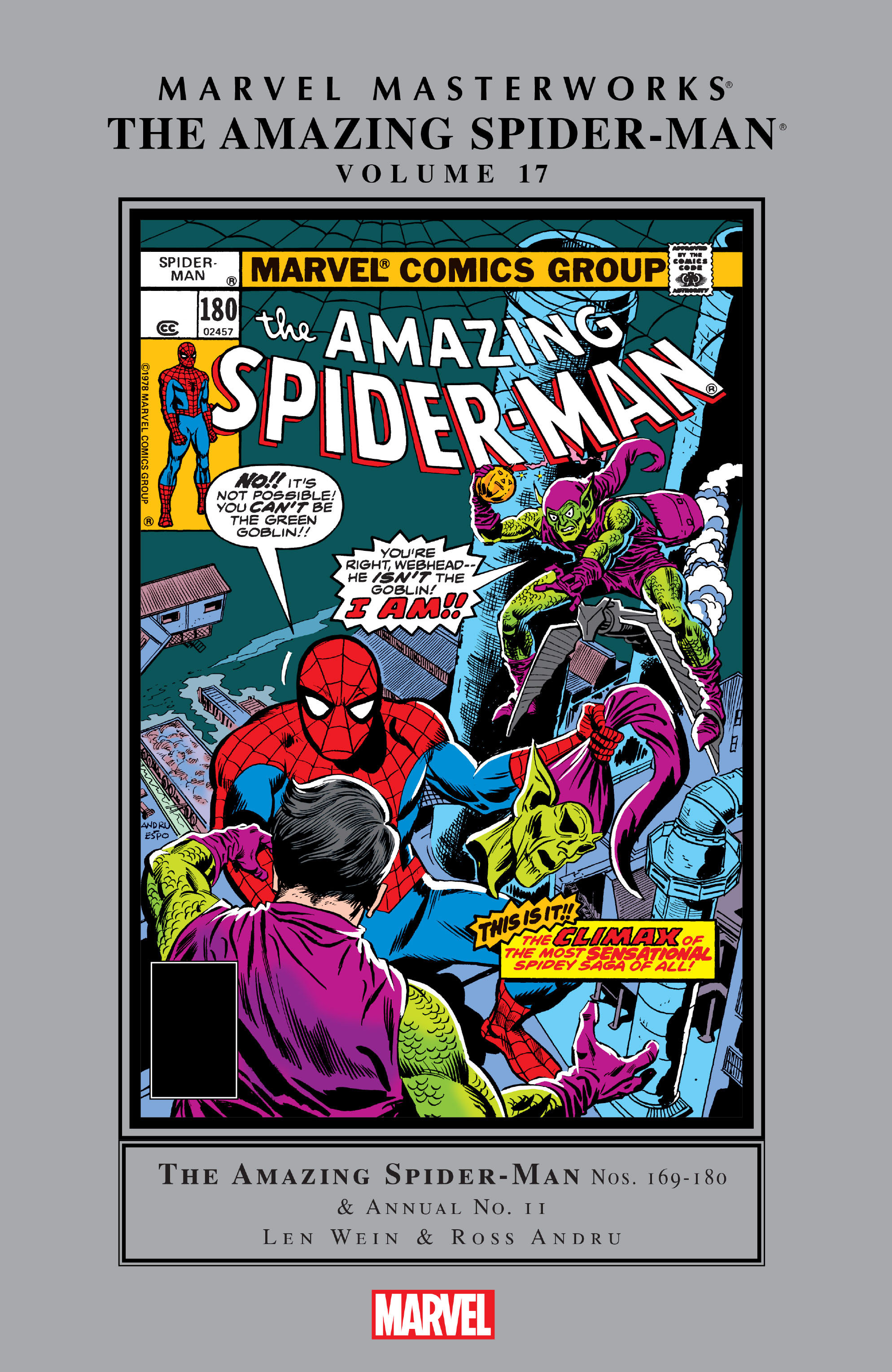 Read online Marvel Masterworks: The Amazing Spider-Man comic -  Issue # TPB 17 (Part 1) - 1