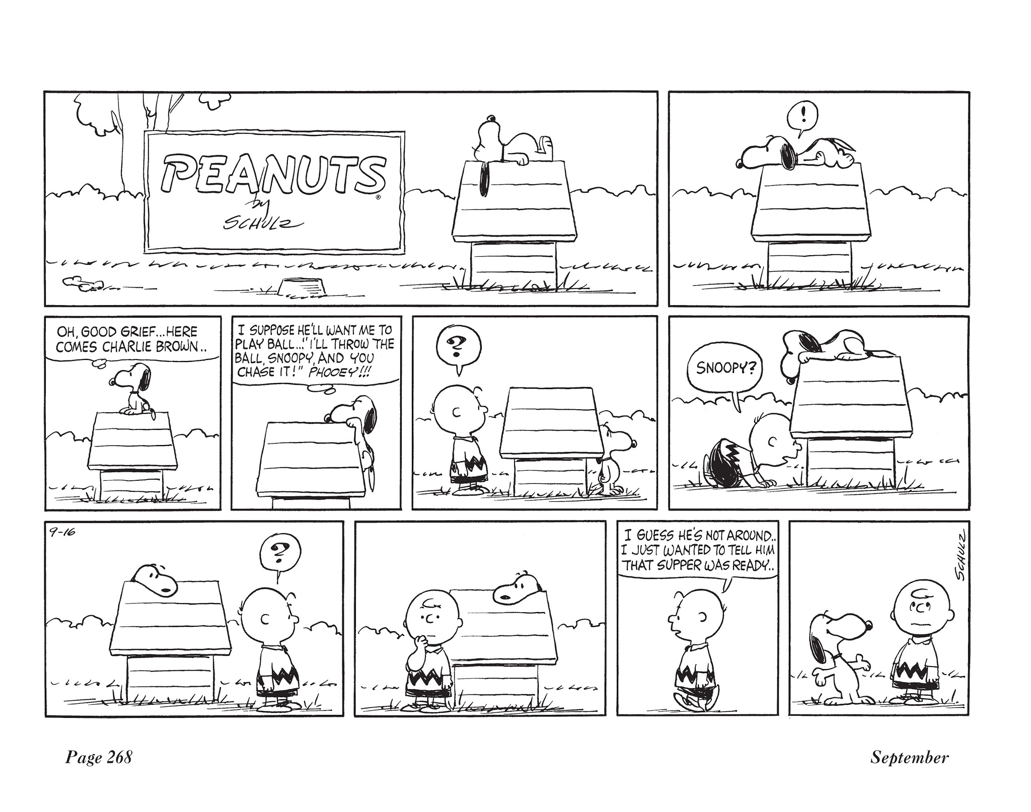Read online The Complete Peanuts comic -  Issue # TPB 6 - 283