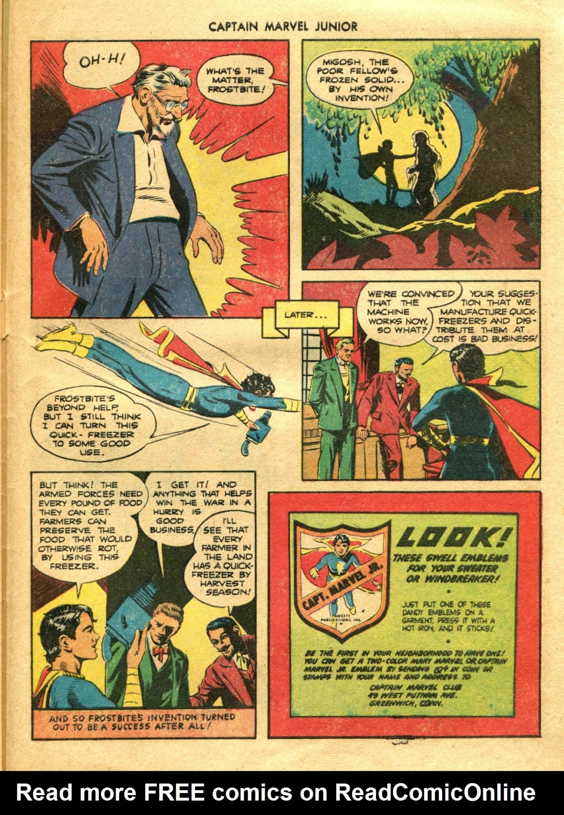 Read online Captain Marvel, Jr. comic - Issue #20