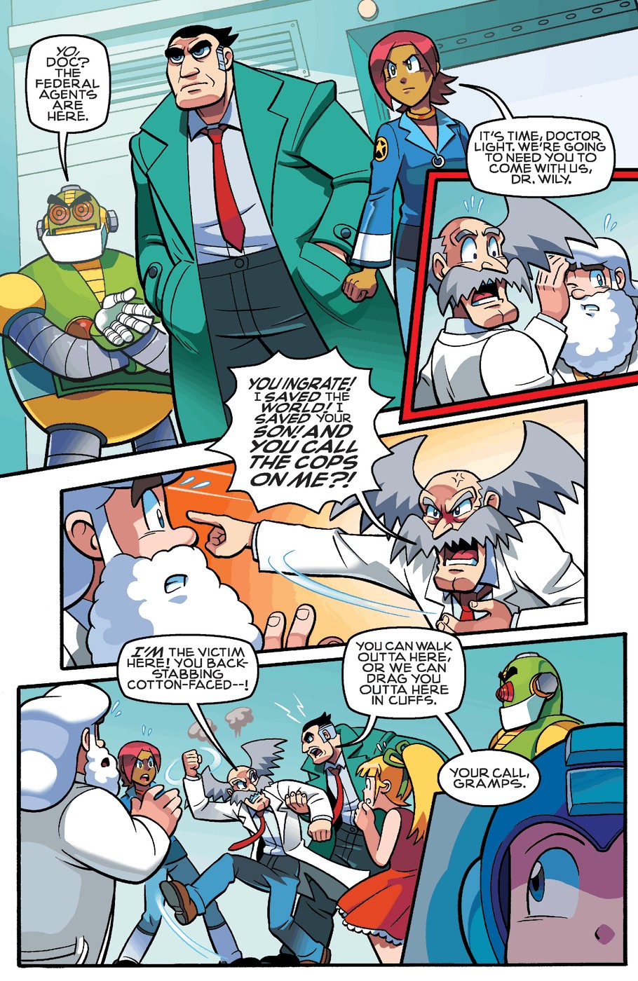 Read online Mega Man comic -  Issue #33 - 12