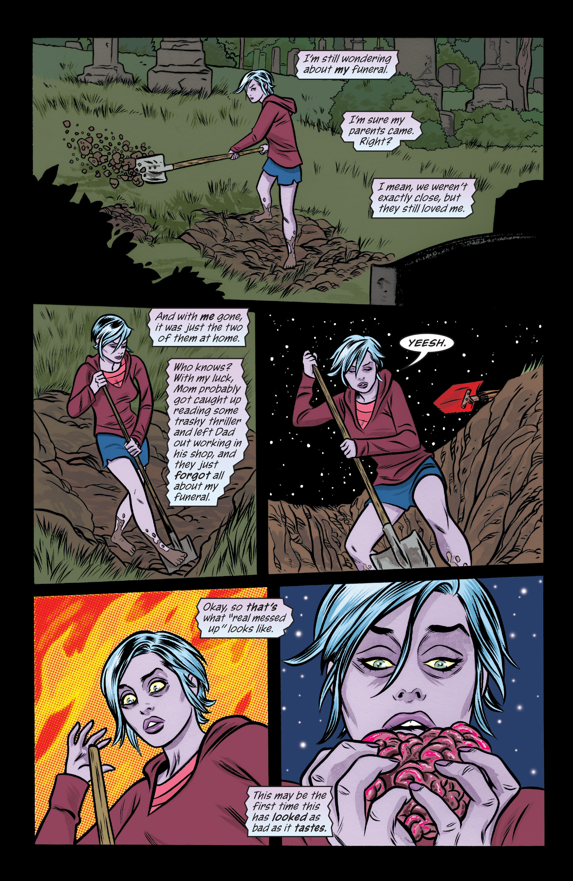 Read online iZombie comic -  Issue # _TPB 2 - uVampire - 56