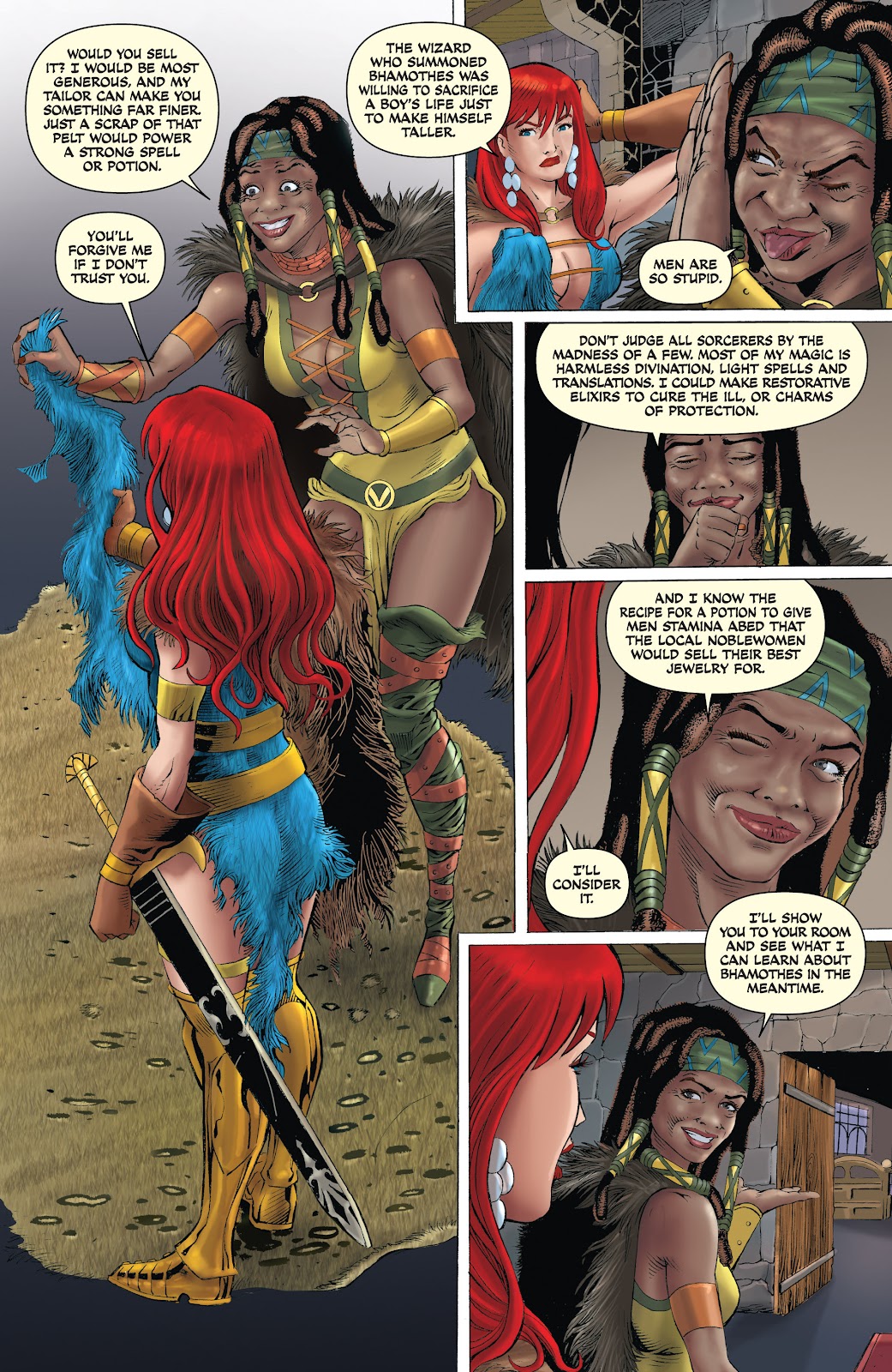 Red Sonja: Unchained issue 2 - Page 22