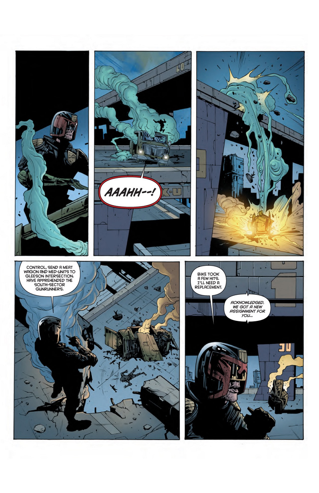 Read online Dredd: Uprise comic -  Issue #1 - 11