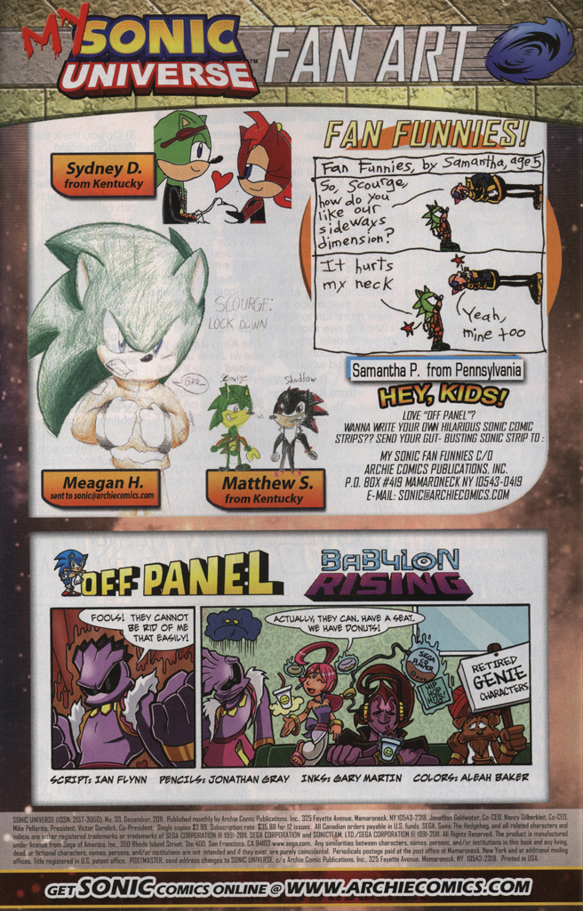 Read online Sonic Universe comic -  Issue #33 - 33