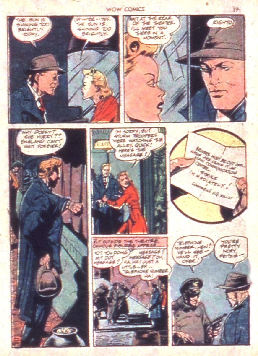 Read online Wow Comics comic -  Issue #7 - 19