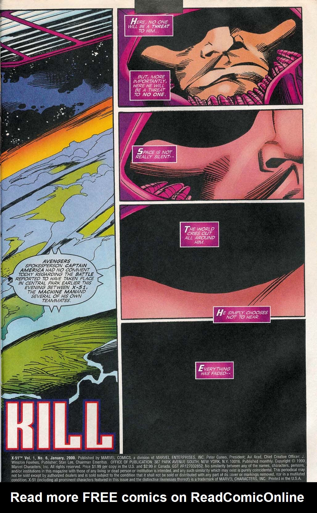 Read online X-51 comic -  Issue #6 - 5
