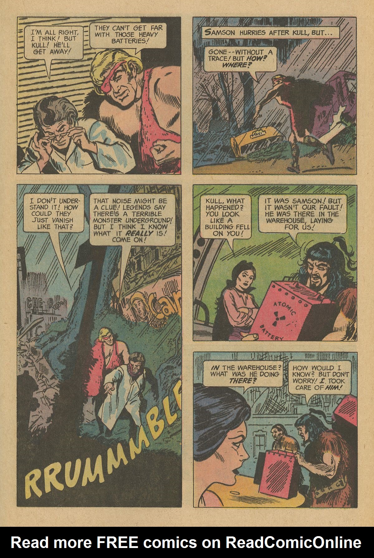 Read online Mighty Samson (1964) comic -  Issue #2 - 17