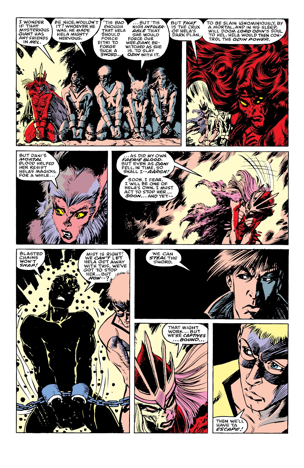New Mutants Epic Collection issue TPB Curse Of The Valkyries (Part 5) - Page 25