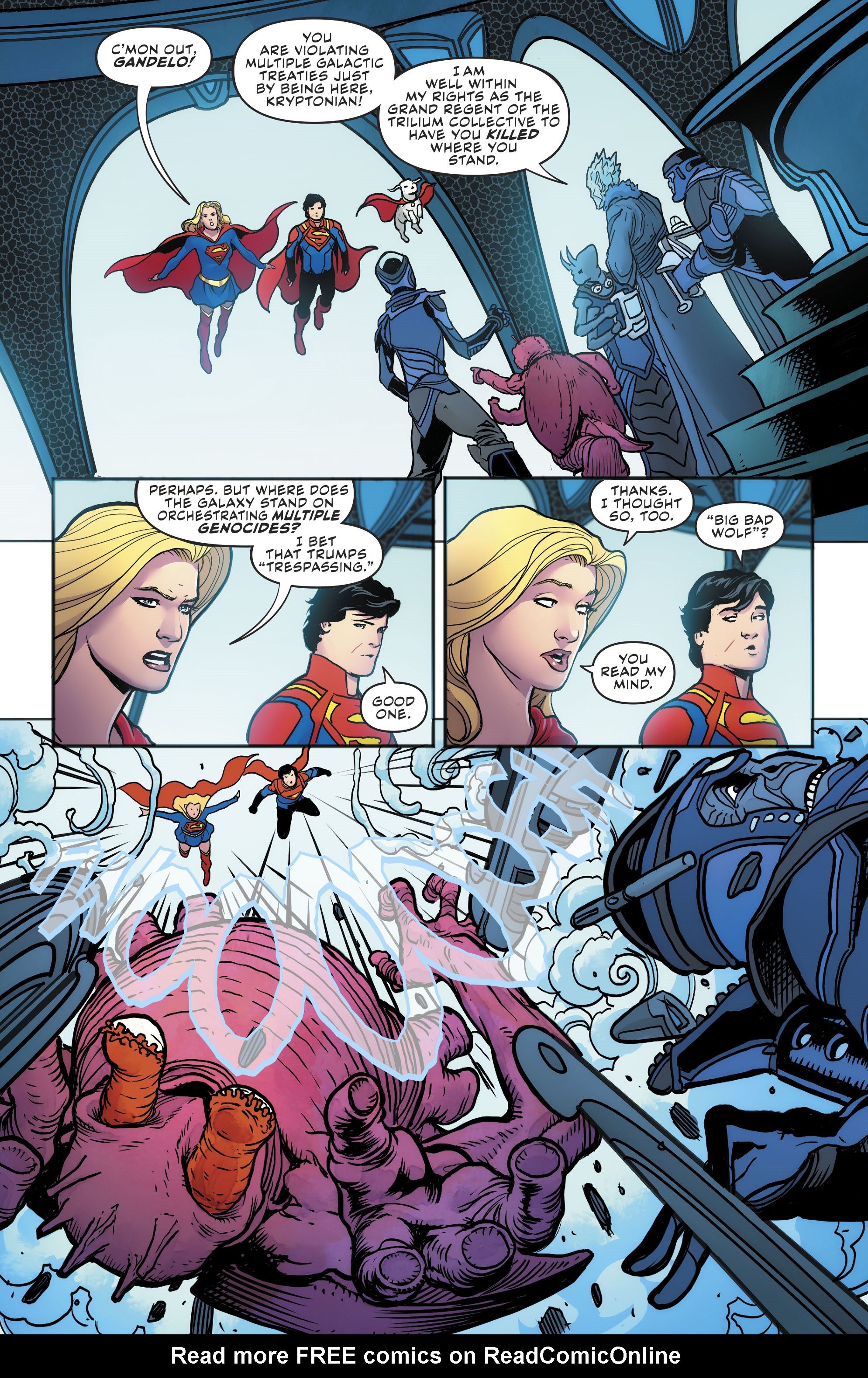 Read online Supergirl (2016) comic -  Issue #32 - 4