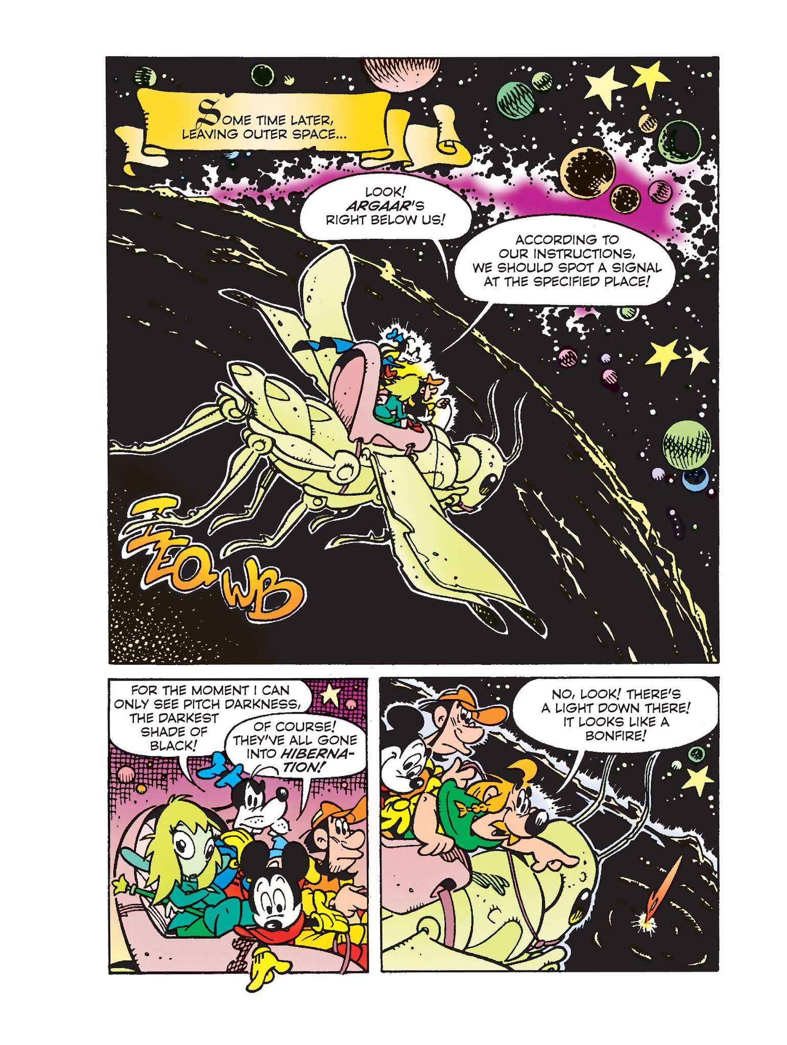 Read online Mickey Mouse and the Sleeping Beauty in the Stars comic -  Issue #2 - 20