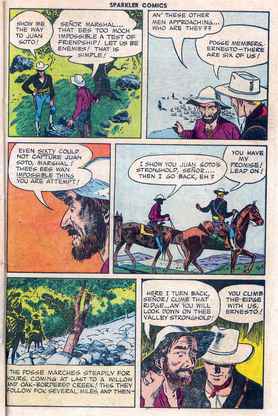 Read online Sparkler Comics comic -  Issue #111 - 23