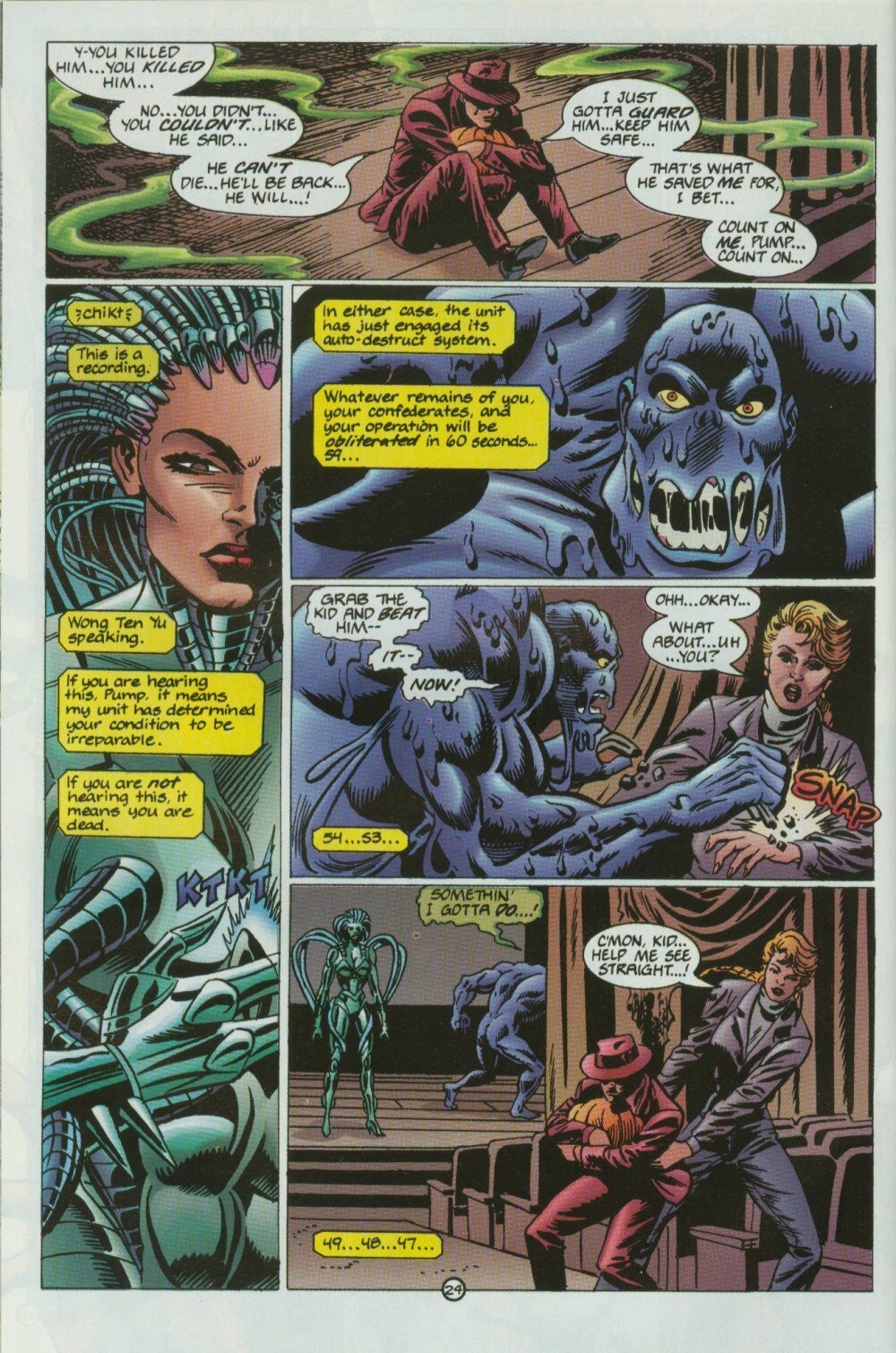 Read online Sludge comic -  Issue #9 - 28