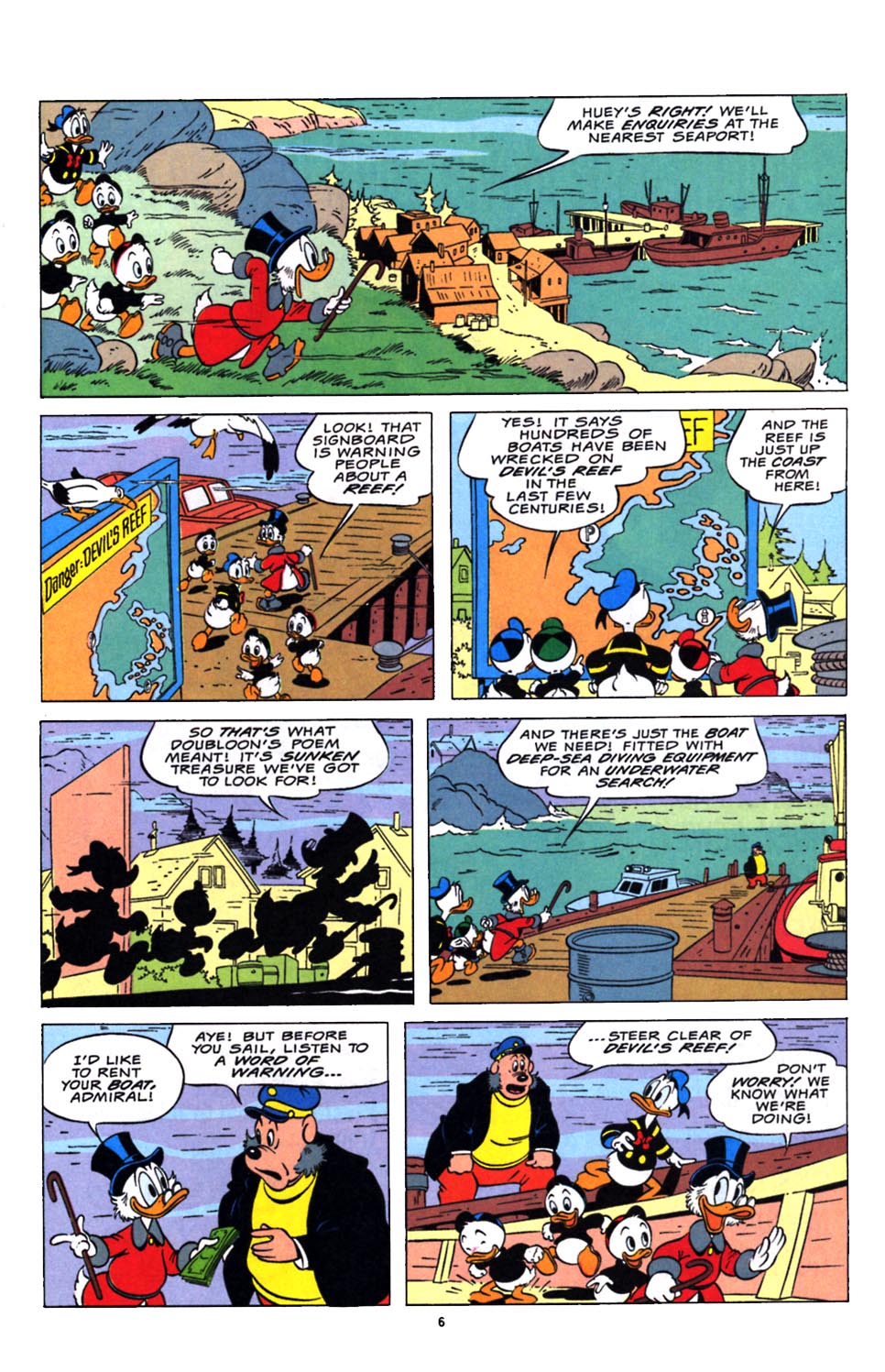 Read online Uncle Scrooge (1953) comic -  Issue #248 - 7