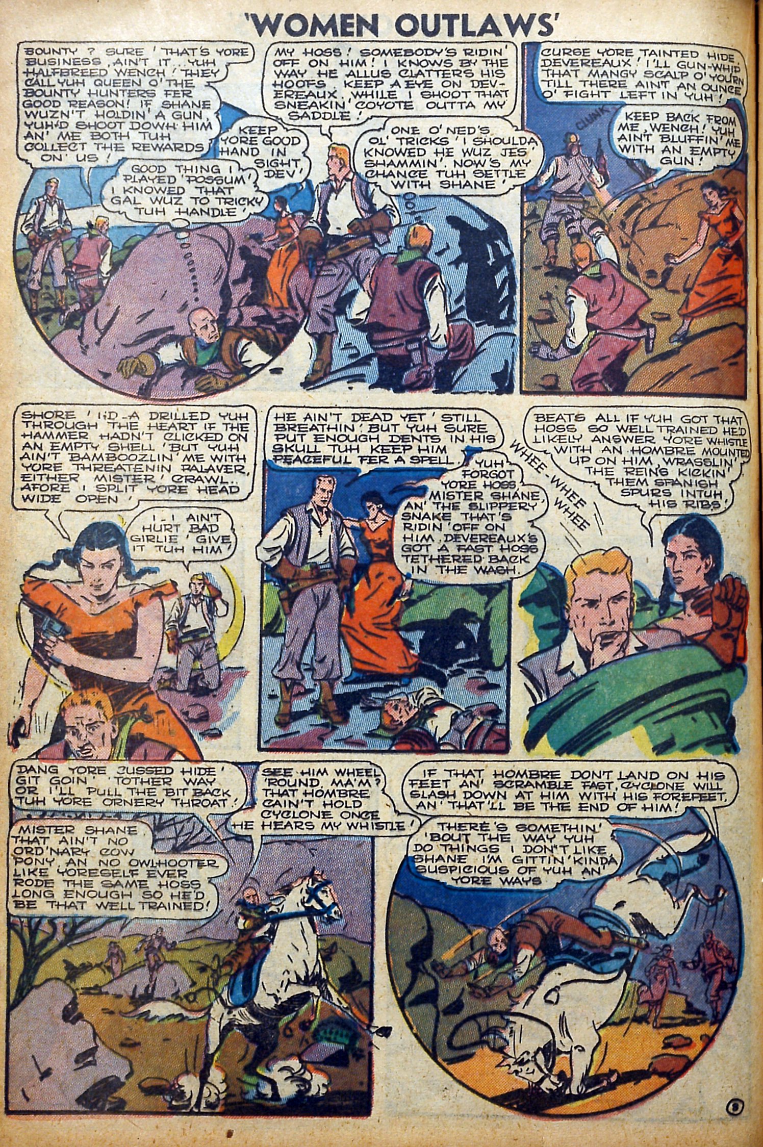 Read online Women Outlaws comic -  Issue #5 - 19