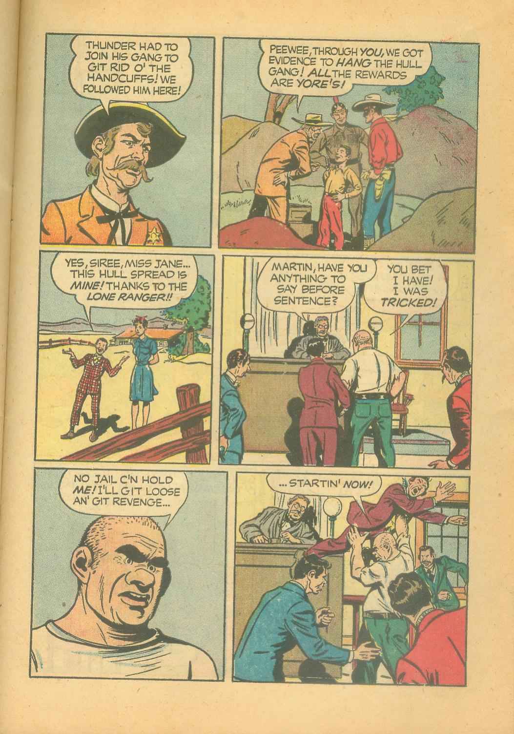 Read online The Lone Ranger (1948) comic -  Issue #35 - 35