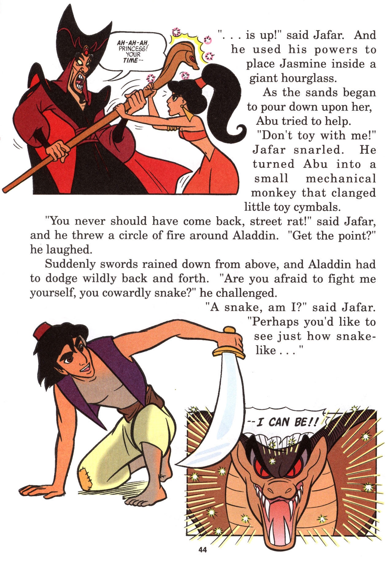 Read online Disney's Junior Graphic Novel Aladdin comic -  Issue # Full - 46
