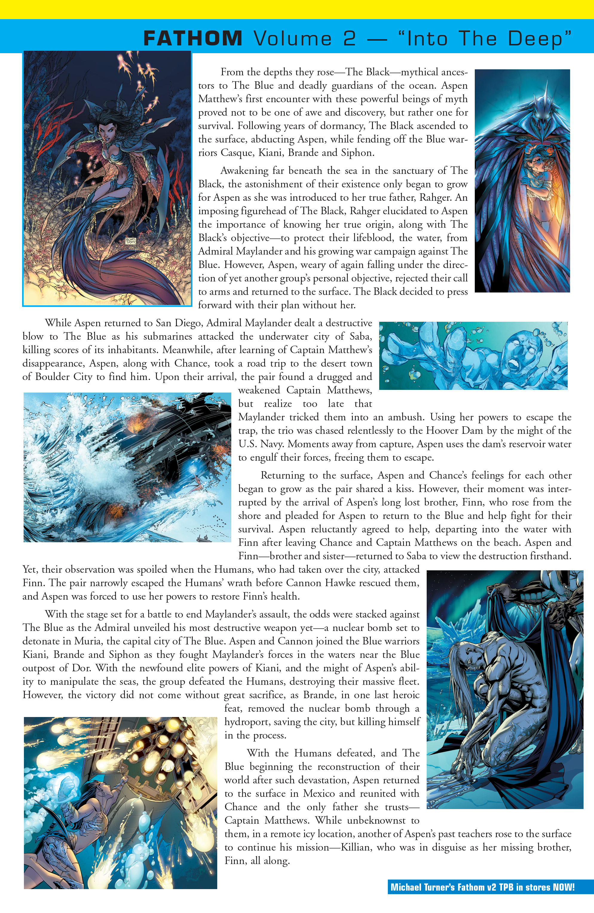 Read online Michael Turner's Fathom Primer comic -  Issue # Full - 15