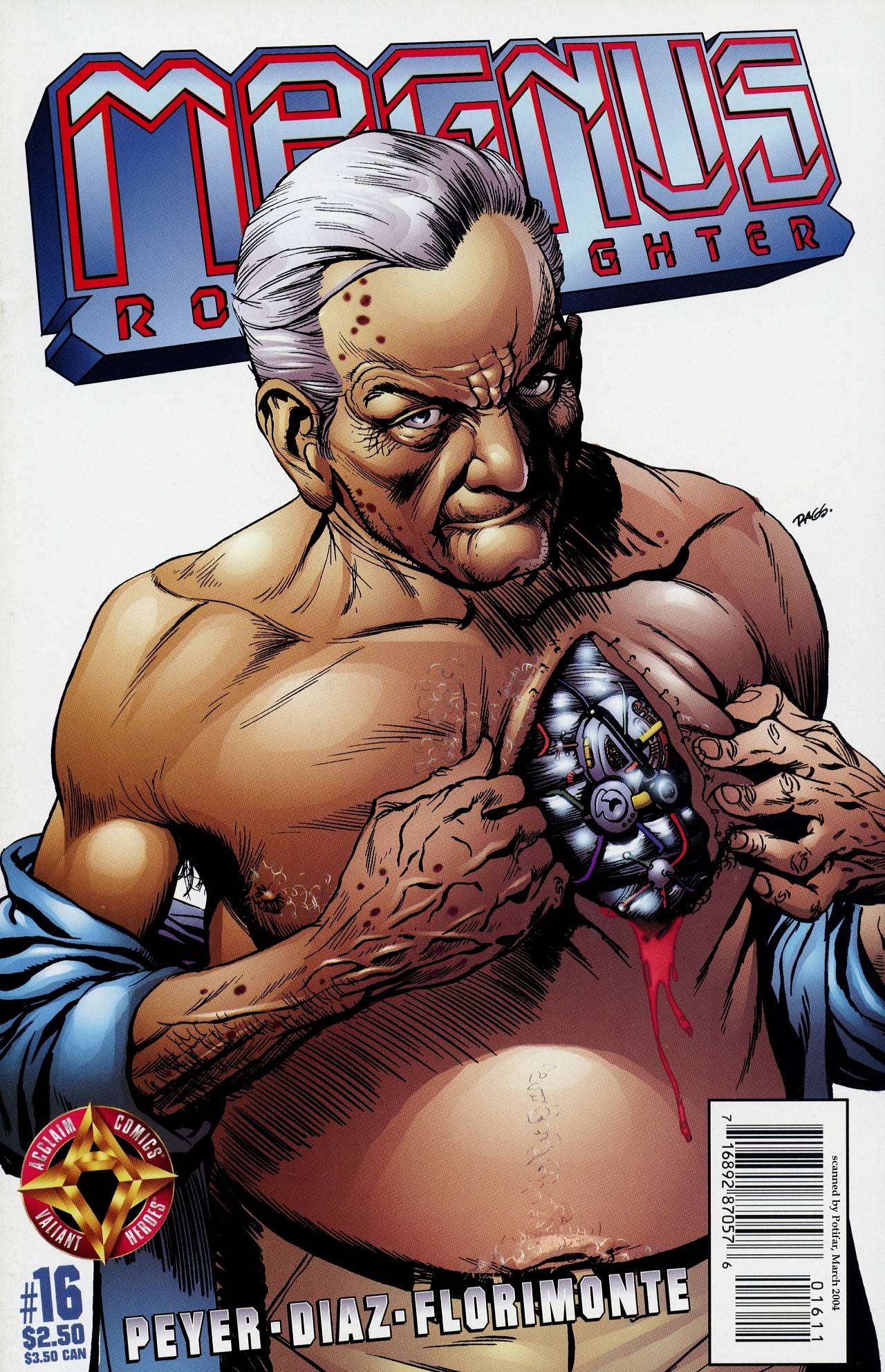 Read online Magnus Robot Fighter (1997) comic -  Issue #16 - 1