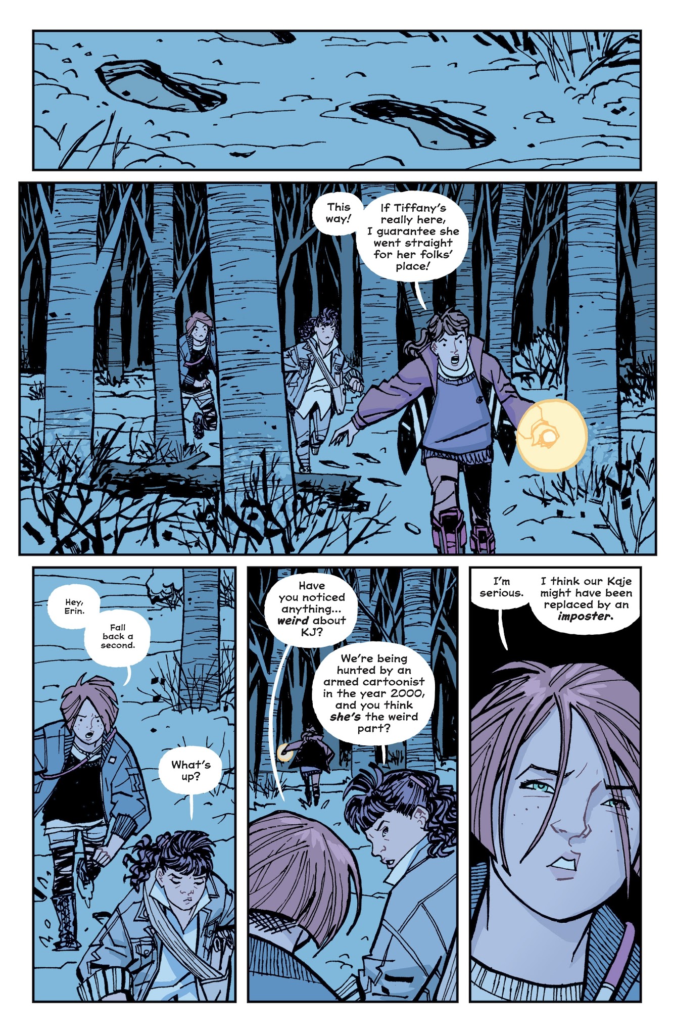 Read online Paper Girls comic -  Issue #18 - 16
