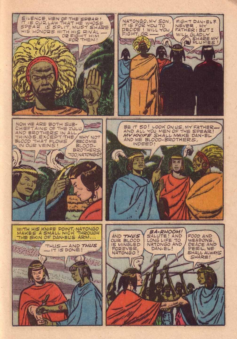 Read online Tarzan (1948) comic -  Issue #25 - 47