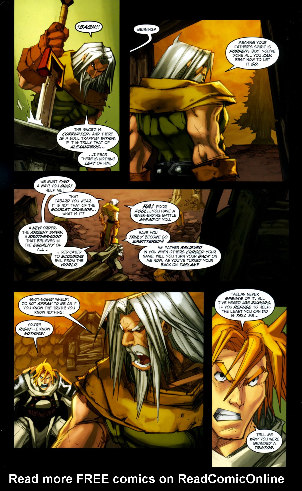 Read online World of Warcraft: Ashbringer comic -  Issue #4 - 12