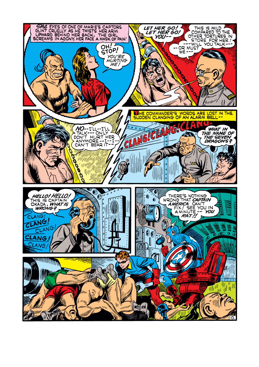 Read online Captain America Comics comic -  Issue #5 - 24