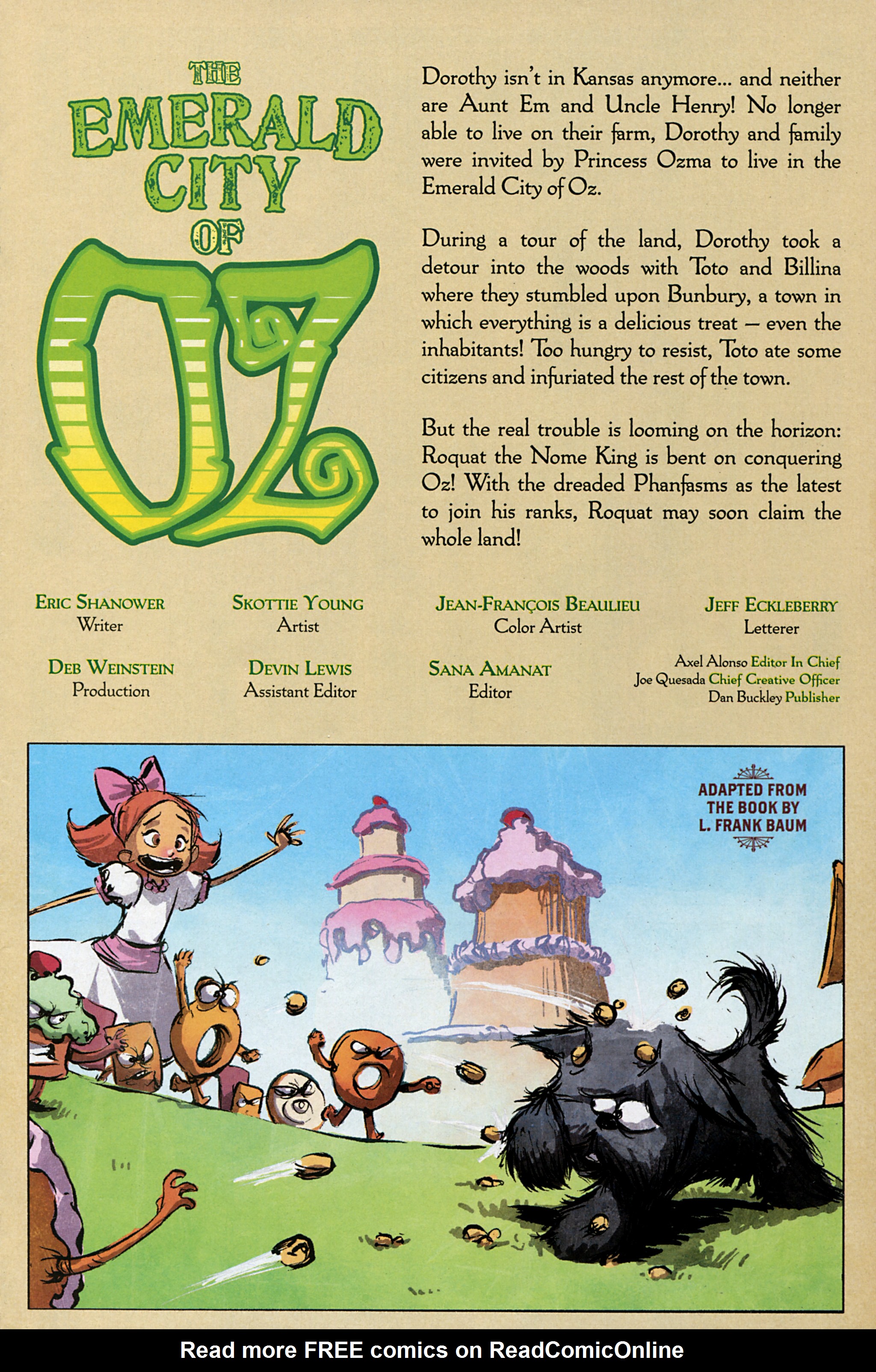 Read online The Emerald City of Oz comic -  Issue #4 - 2