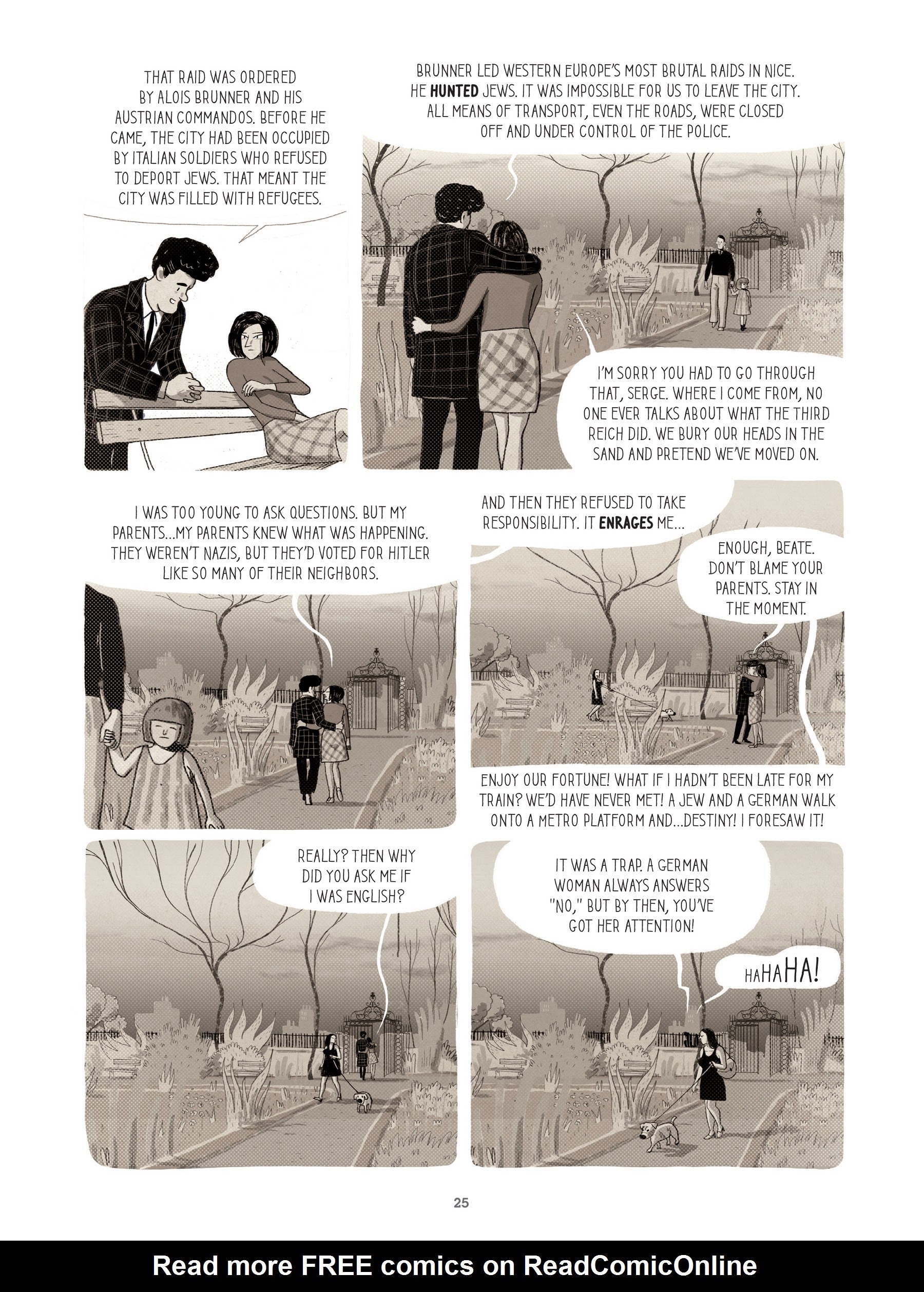 Read online For Justice: The Serge & Beate Klarsfeld Story comic -  Issue # TPB (Part 1) - 26