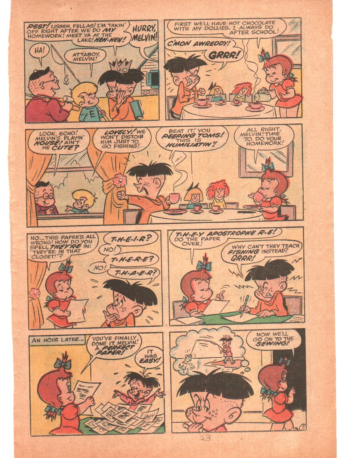 Read online Playful Little Audrey comic -  Issue #7 - 22