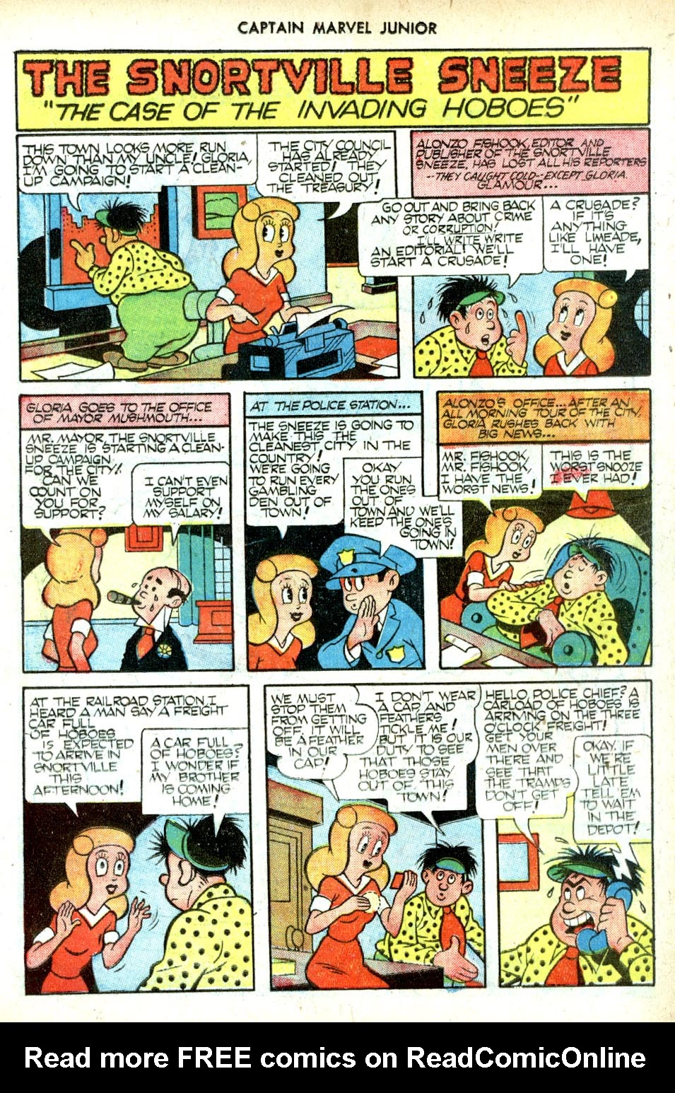 Read online Captain Marvel, Jr. comic -  Issue #36 - 23