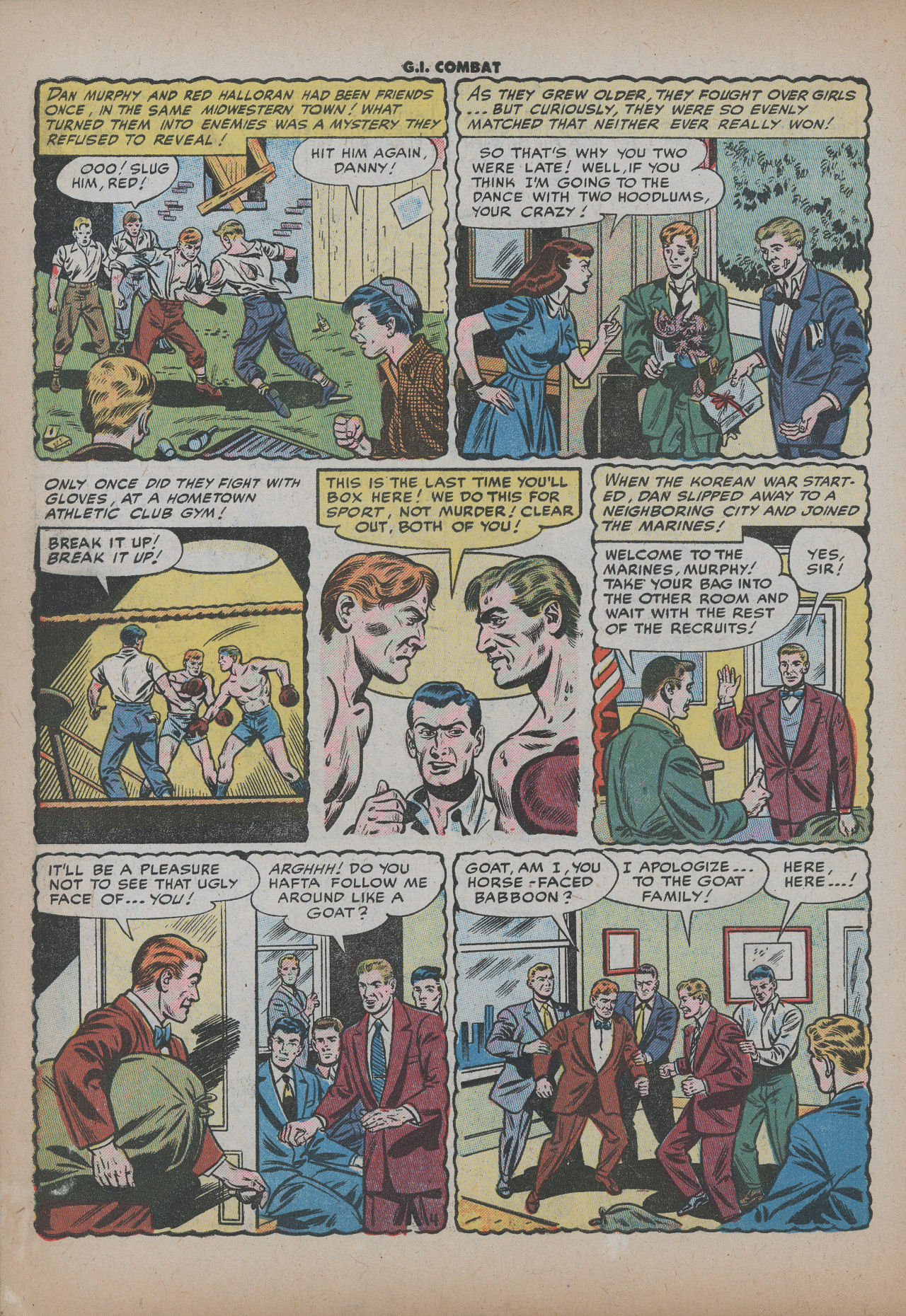 Read online G.I. Combat (1952) comic -  Issue #23 - 6