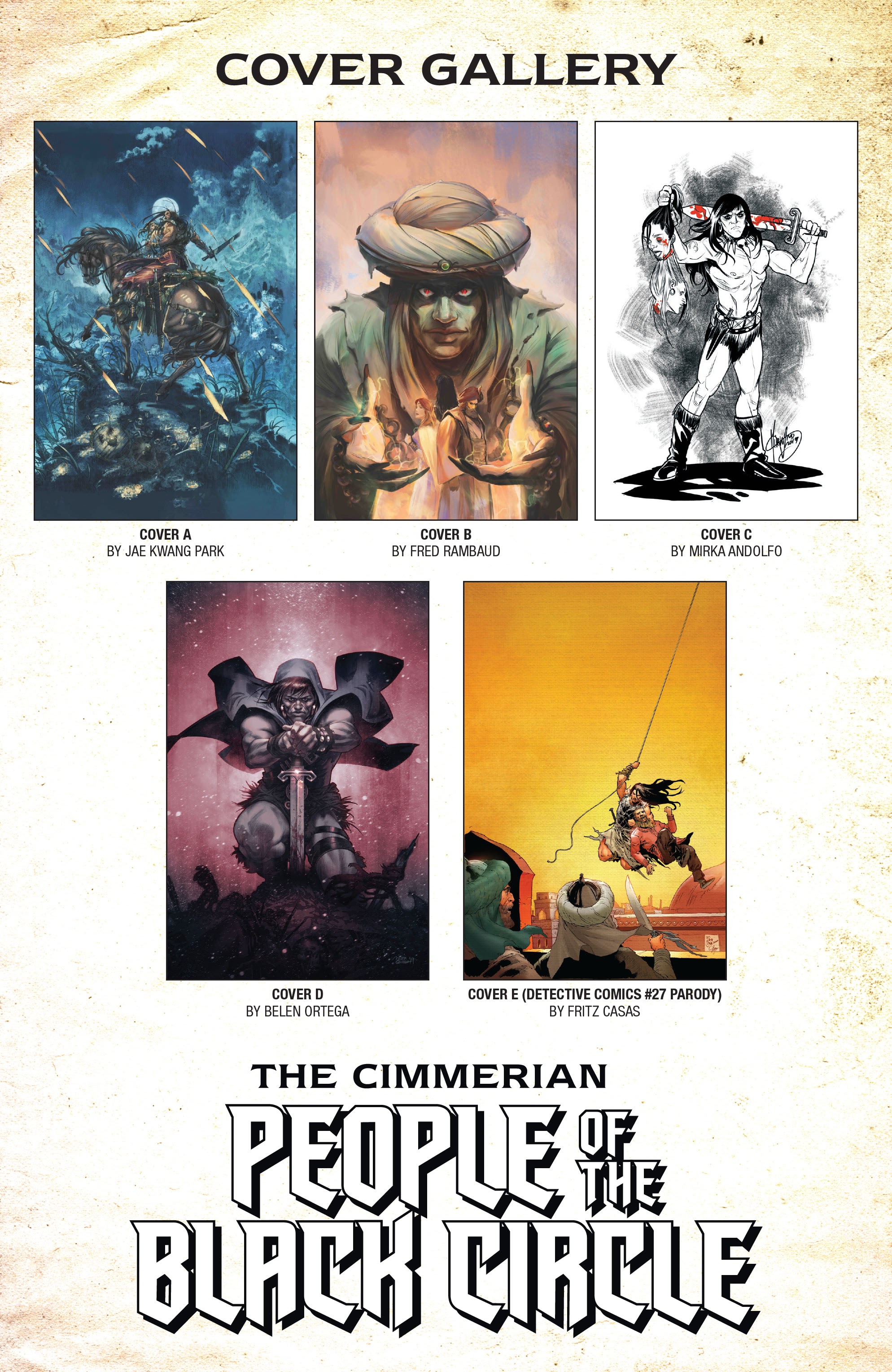 Read online The Cimmerian: People of the Black Circle comic -  Issue #1 - 34