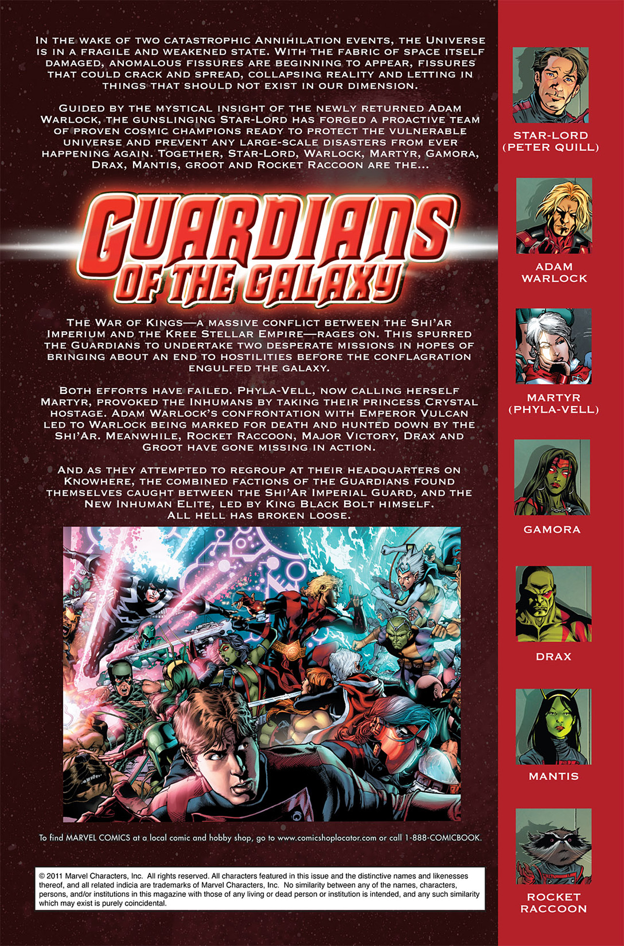 Read online Guardians of the Galaxy (2008) comic -  Issue #15 - 2