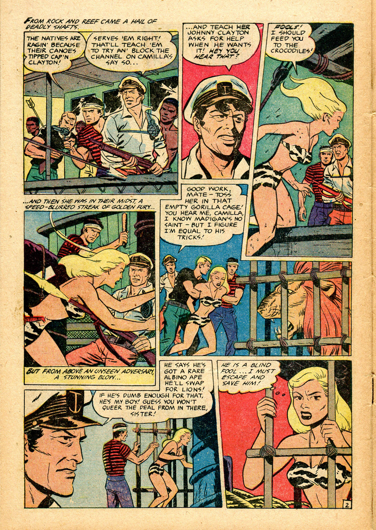 Read online Jungle Comics comic -  Issue #148 - 30