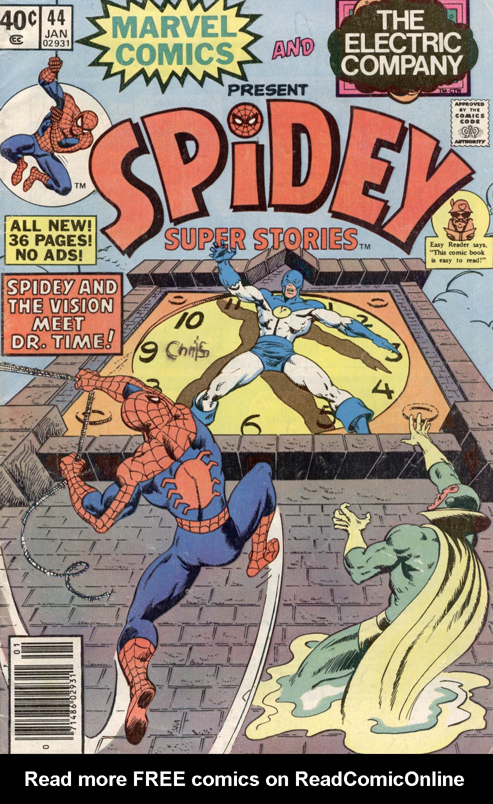 Read online Spidey Super Stories comic -  Issue #44 - 1