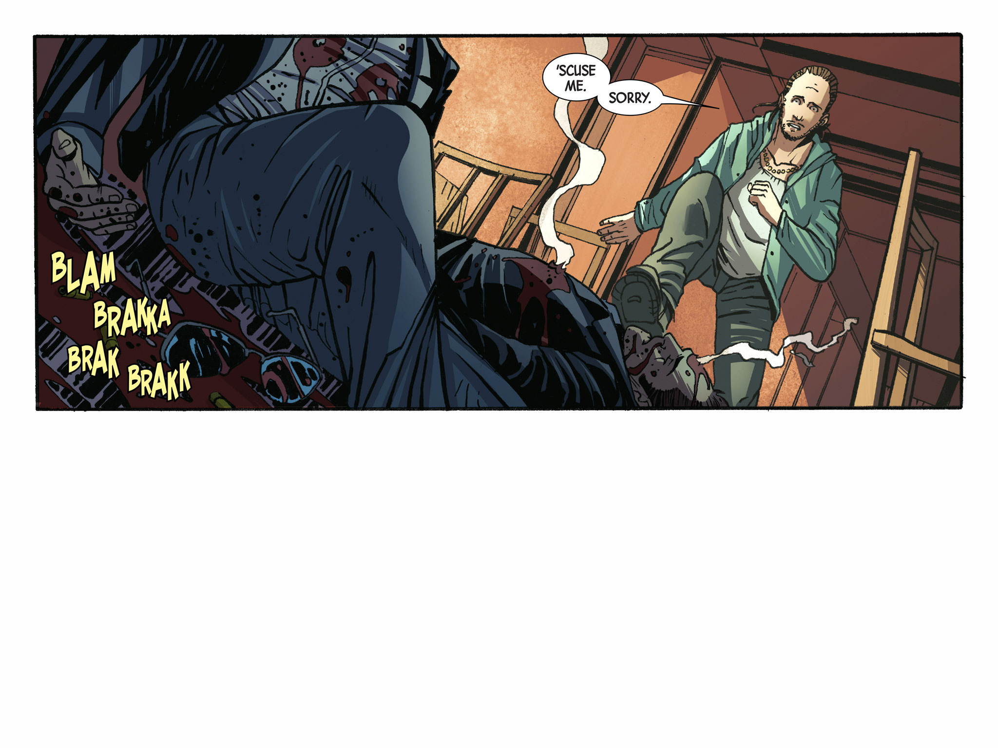 Read online Doctor Strange/Punisher: Magic Bullets Infinite Comic comic -  Issue #1 - 24