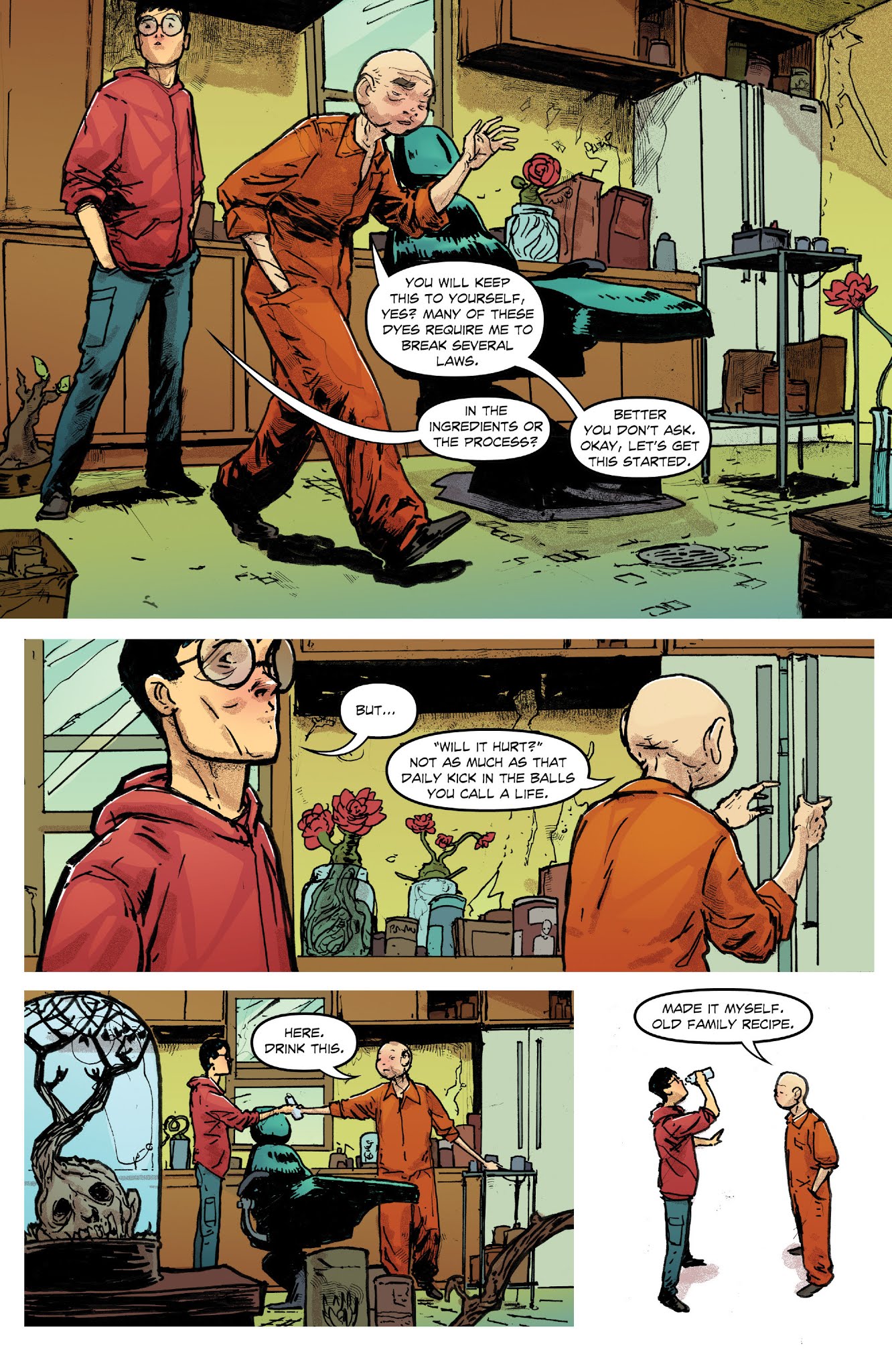Read online Drumhellar comic -  Issue #8 - 6